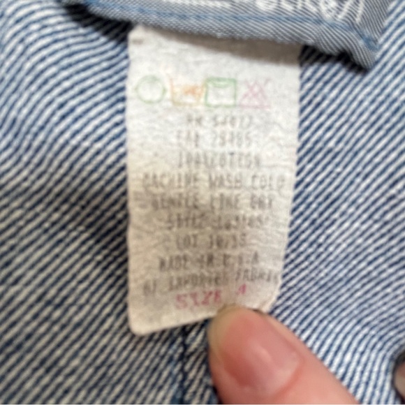 80s Mini Zip Up Denim Dress 4P - Picture 4 of 15